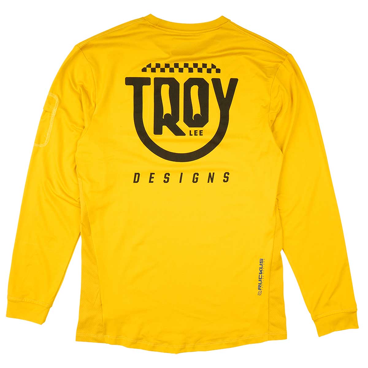 Troy Lee Designs Ruckus Long Sleeve Ride Tee Kids' in Eyez Safron